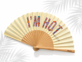 Abanico I´m Hot Texturas