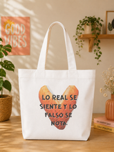 Tote Bag Lo Real se siente