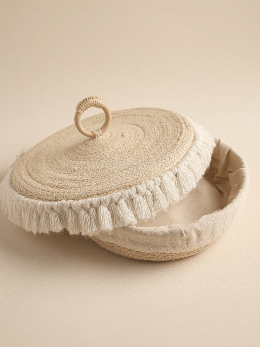 Tortillera Macramé con forro