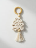 Servilletero Árbol Beige Macramé