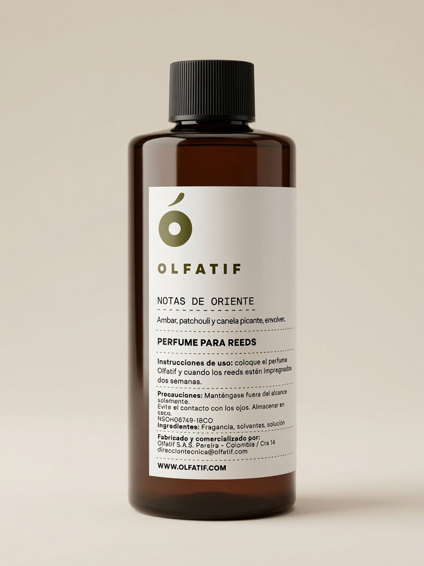Perfume para Reeds Notas de Oriente