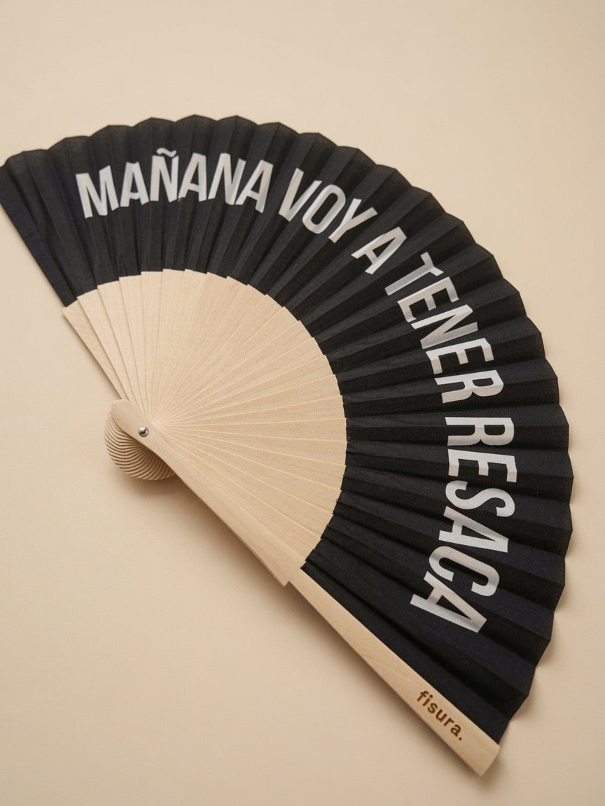 Abanico Mañana voy a tener resaca