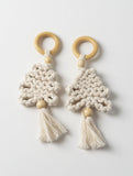 Servilletero Árbol Beige Macramé