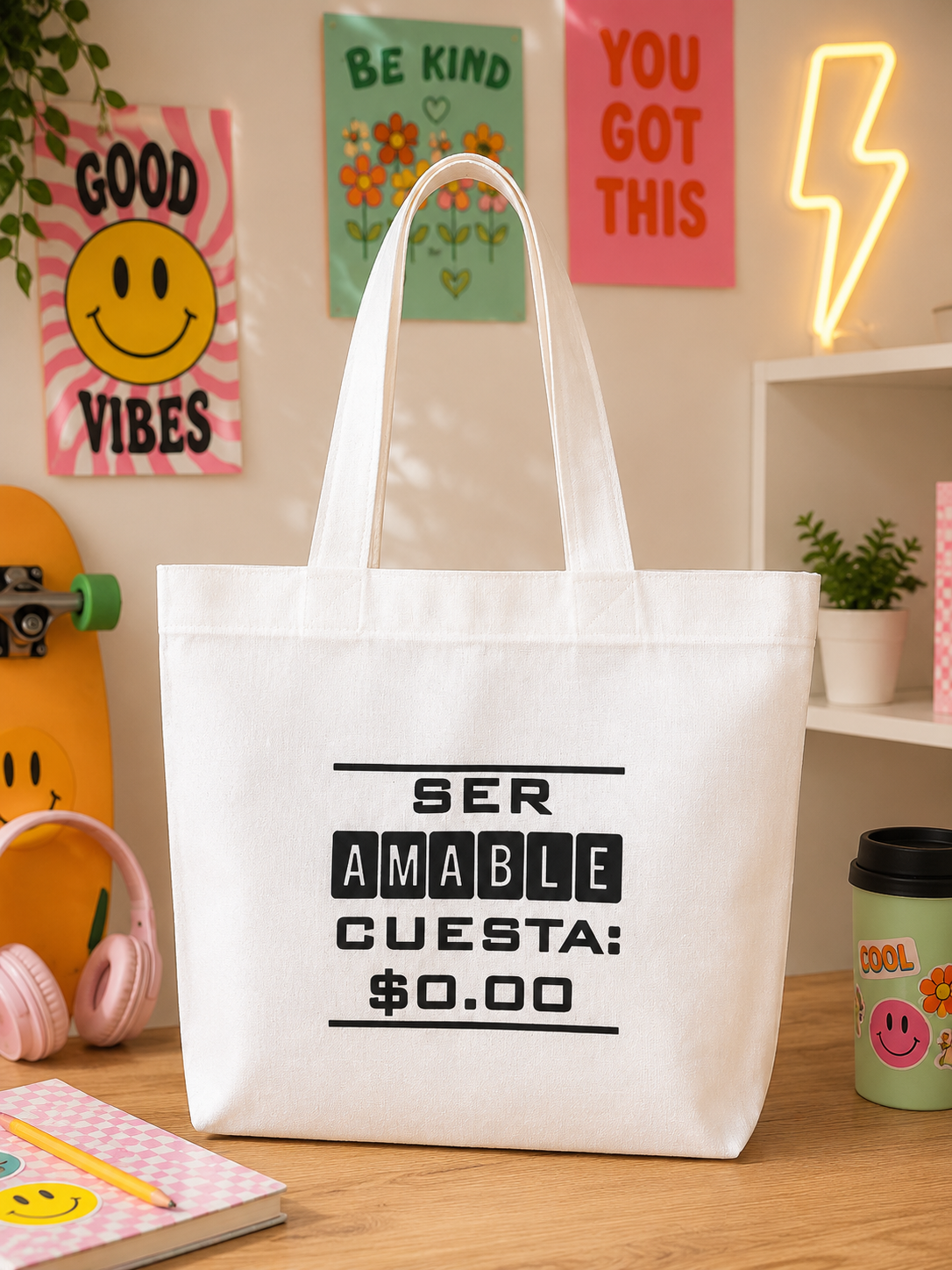 Tote Bag Ser Amable