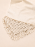 Camino de mesa con Macramé